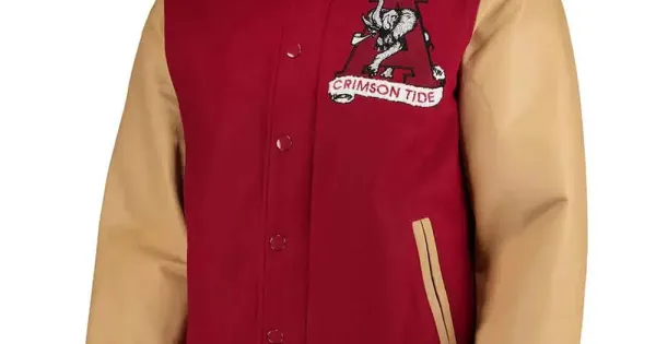 Alabama football letterman jacket hotsell