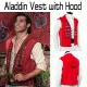 Aladdin Red Vest with Hood