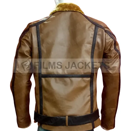 Alex Jumanji The Next Level Brown Jacket