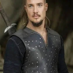 Alexander Dreymon The Last Kingdom Black Vest