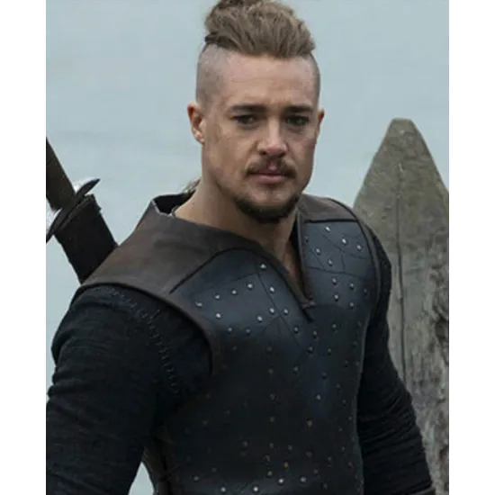 Alexander Dreymon The Last Kingdom Black Vest