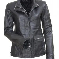 Anna I Am Legend Alice Braga Leather Jacket