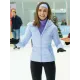 Happiest Season Alison Brie Blue Puffer Jacket