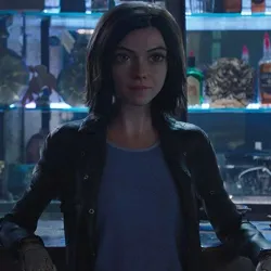 Alita Battle Angel Rosa Salazar Leather Coat