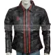 Hugo Alita Battle Angel Biker Leather Jacket