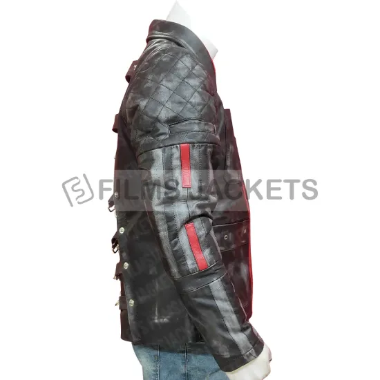 Hugo Alita Battle Angel Biker Leather Jacket