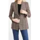 All Rise 2022 Emily Lopez Plaid Blazer