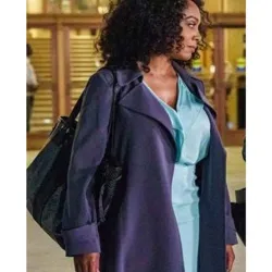 All Rise 2022 Lola Carmichael Blue Trench Coat