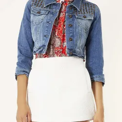 Amanda Zhou Spinning Out Cropped Jacket