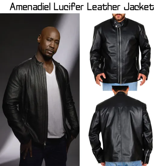 Amenadiel Lucifer Leather Jacket