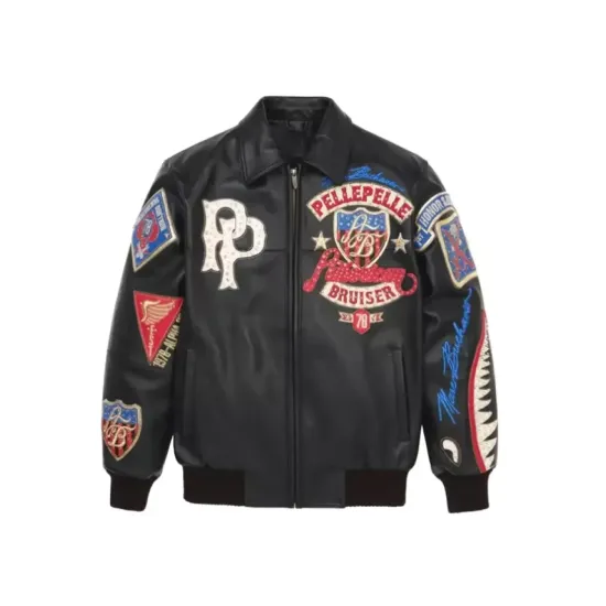American Bruiser Plush Pelle Pelle Jacket - Films Jackets