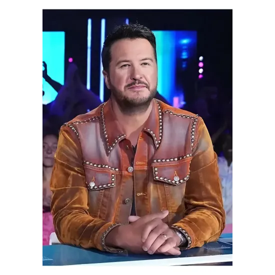 American Idol Luke Bryan Leather Jacket