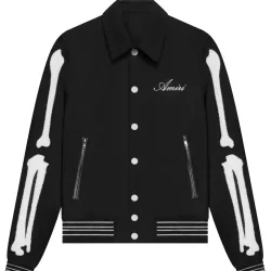 Amiri Bones Letterman Jacket