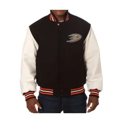 Anaheim Ducks Wool Varsity Jacket