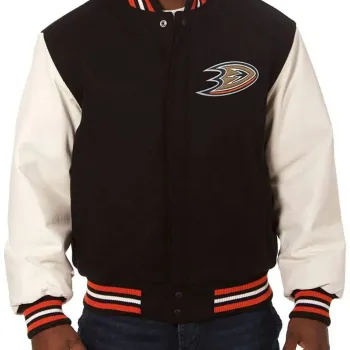 Anaheim Ducks Wool Varsity Jacket