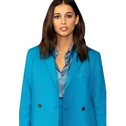 Anatomy Of A Scandal Blue Naomi Scott Coat