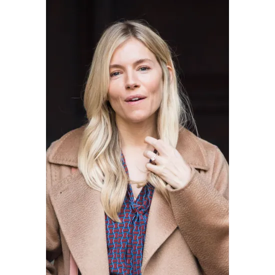 Anatomy of a Scandal 2022 Sienna Miller Beige Coat