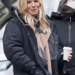 Anatomy of a Scandal Sienna Miller Black Jacket