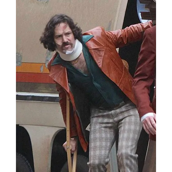 Paul Rudd Anchorman 2 The Legend Continues Leather Blazer