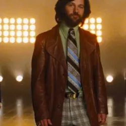 Paul Rudd Anchorman 2 The Legend Continues Leather Blazer