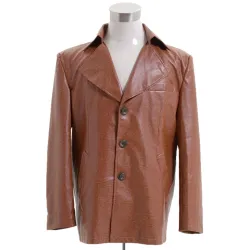 Hatter Alice Andrew Lee Potts Leather Jacket