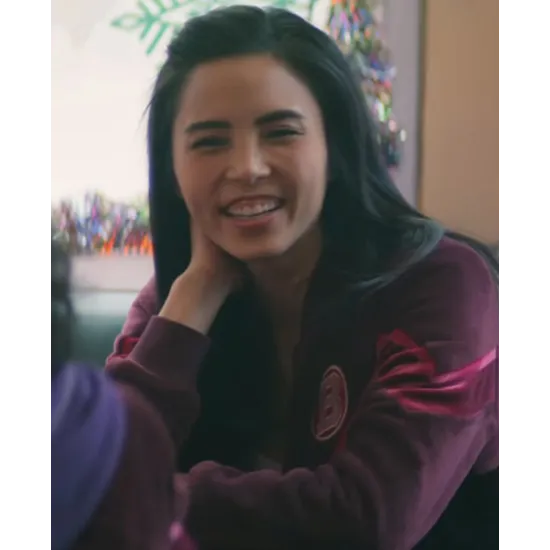 Anna Akana Let It Snow Bomber Jacket