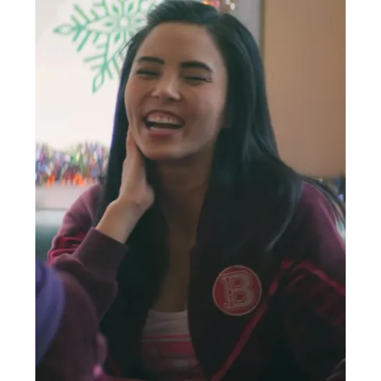 Anna Akana Let It Snow Bomber Jacket