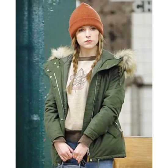 Love Life Anna Kendrick Green Parka