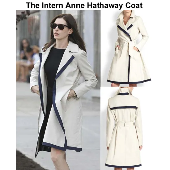 The Intern Anne Hathaway Coat