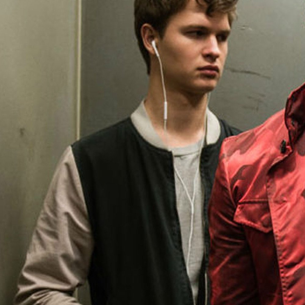 Ansel Elgort Varsity Bomber Baby Driver Jacket - Films Jackets