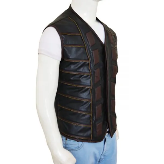 Anthony Lemke Dark Matter Three Leather Vest