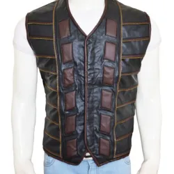 Anthony Lemke Dark Matter Three Leather Vest