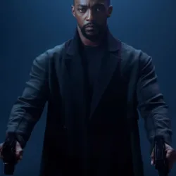 Anthony Mackie Altered Carbon Coat