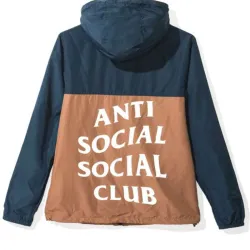 Social Social Club Naruto Blue and Brown Jacket