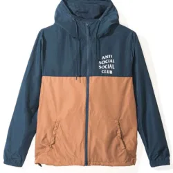 Social Social Club Naruto Blue and Brown Jacket