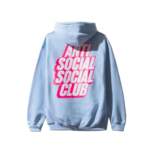Anti Social Social Club Blue Hoodie