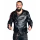 Aquaman Jason Momoa Black Leather Biker Jacket