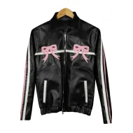 Arcana Archive Bow Leather Jacket