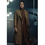 Army of Thieves Gwendoline Brown Trench Coat