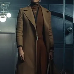 Army of Thieves Gwendoline Brown Trench Coat