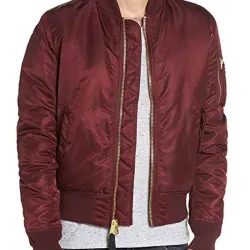 Arrow Echo Kellum Bomber Red Jacket