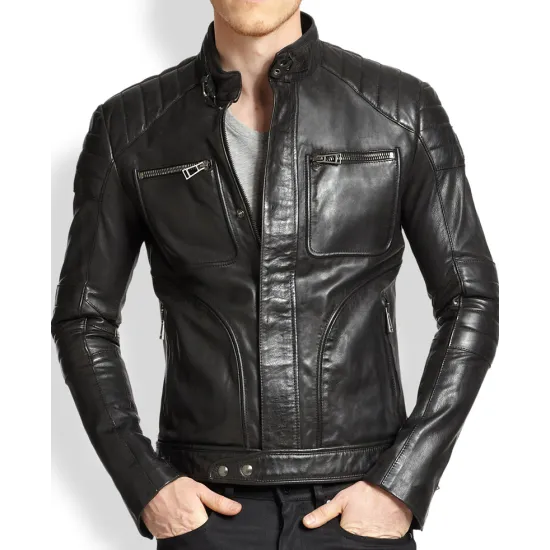 John Barrowman Arrow Malcolm Merlyn Leather Jacket