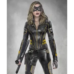 Arrow S08 Black Canary Leather Jacket