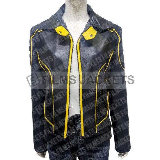 Arrow S08 Black Canary Leather Jacket