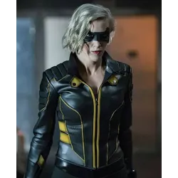 Arrow S08 Black Canary Leather Jacket