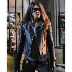 Dinah Drake Arrow Season 6 Leather Jacket