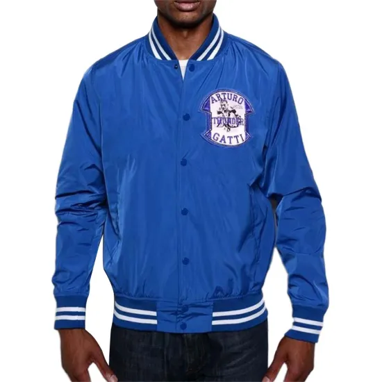 Arturo Gatti Varsity Satin Jacket