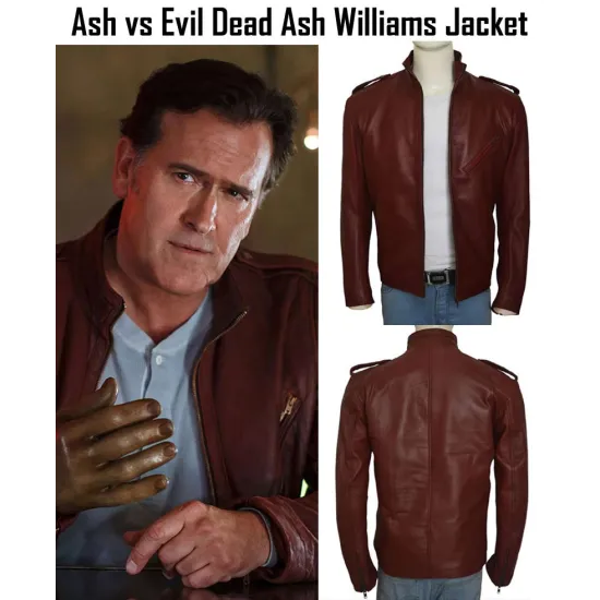 Ash vs Evil Dead Bruce Campbell Leather Jacket