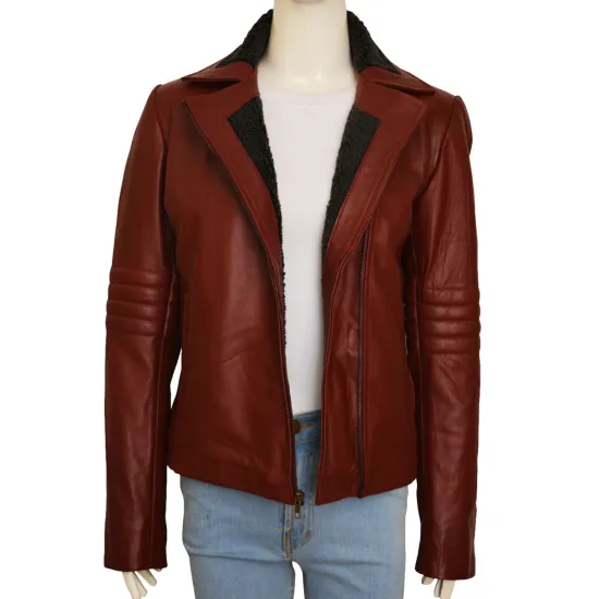 Kelly Maxwell Ash vs Evil Dead Leather Jacket