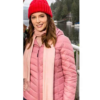 Ashley Greene Christmas on My Mind Puffer Jacket